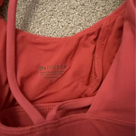 Athleta Exhale Sports Bra- Lot of 5 (Pink/Gray/Navy/Blk/White)- Women’s Sz Small - Picture 5 of 9
